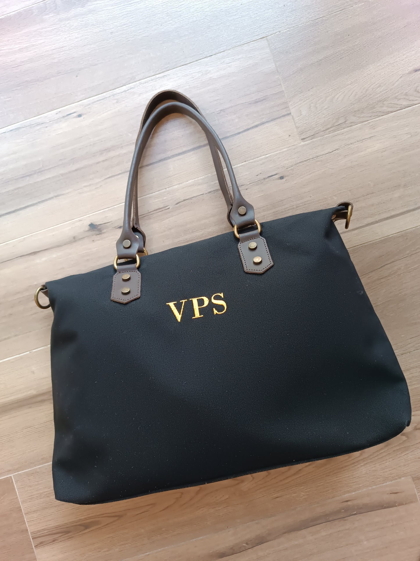 Bolso Camper Lona con asas en piel (PERSONALIZACIÓN GRATUITA)