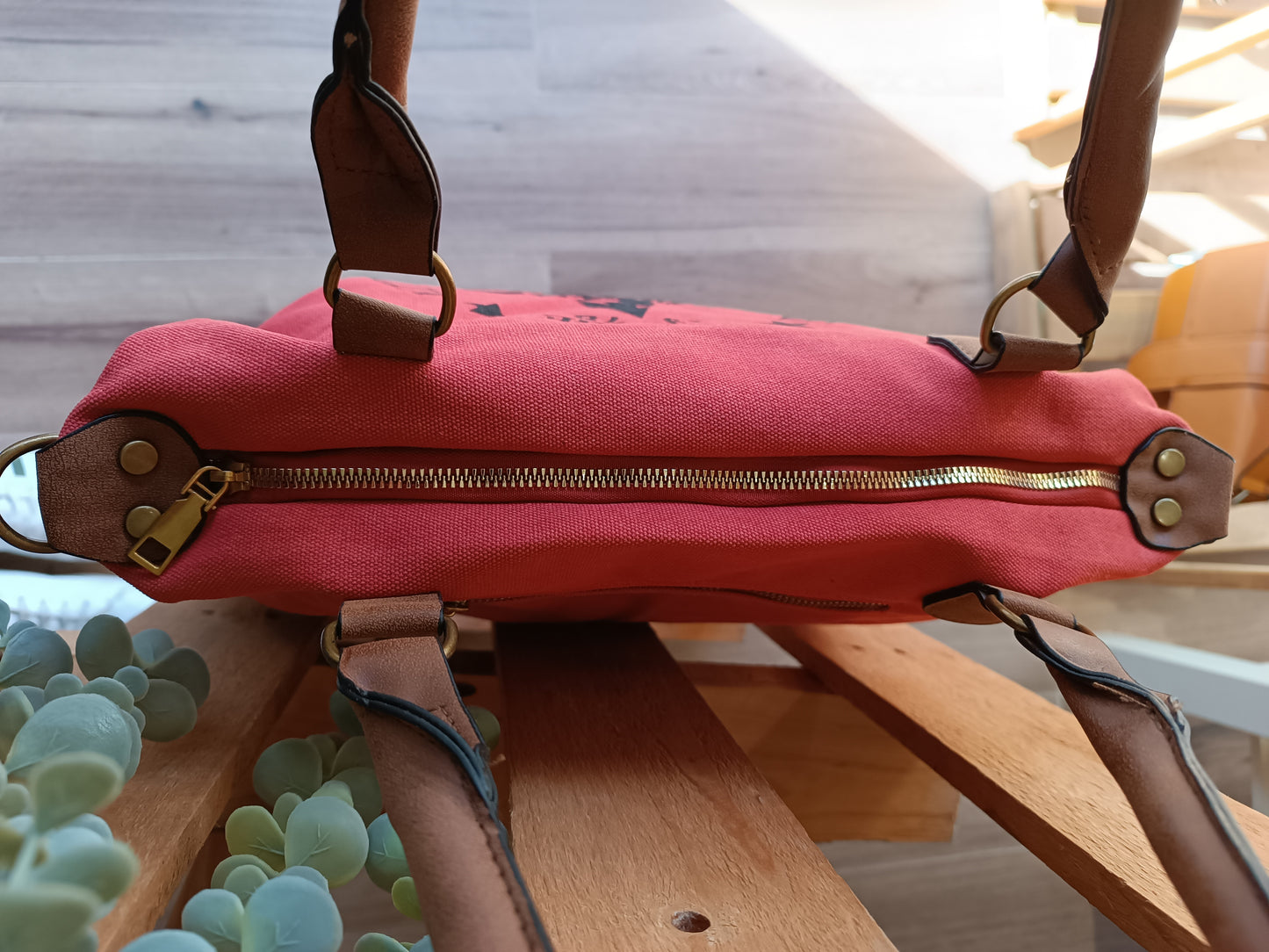 Bolso lona VINTAGE