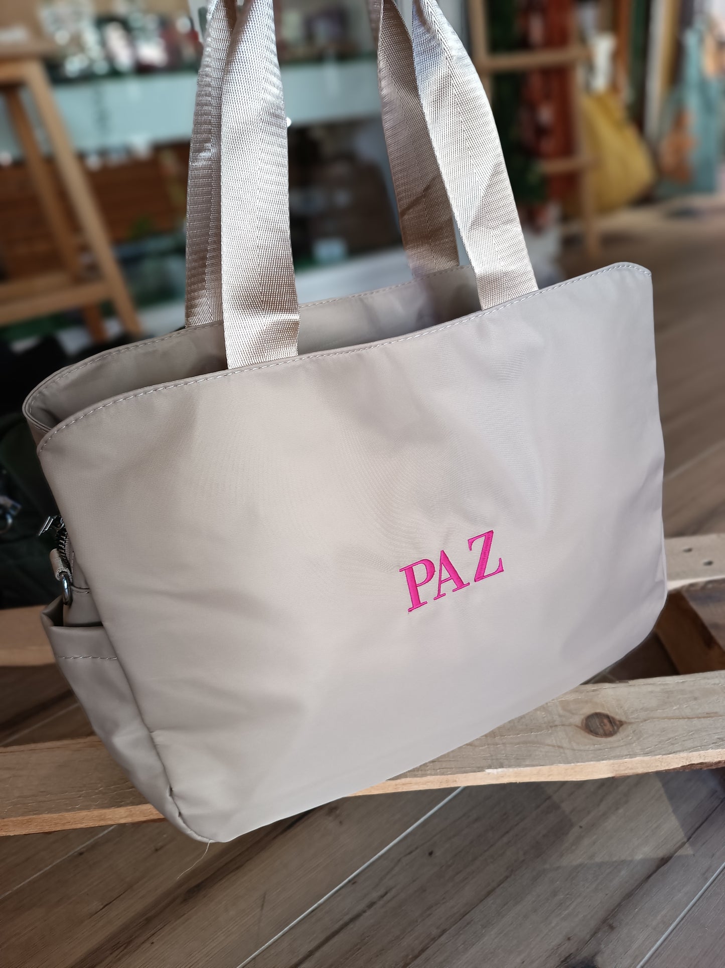 Bolso Paz nailon (personalizable)