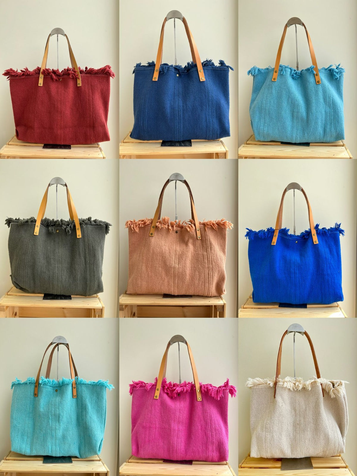 Bolso ALMA Tote flecos