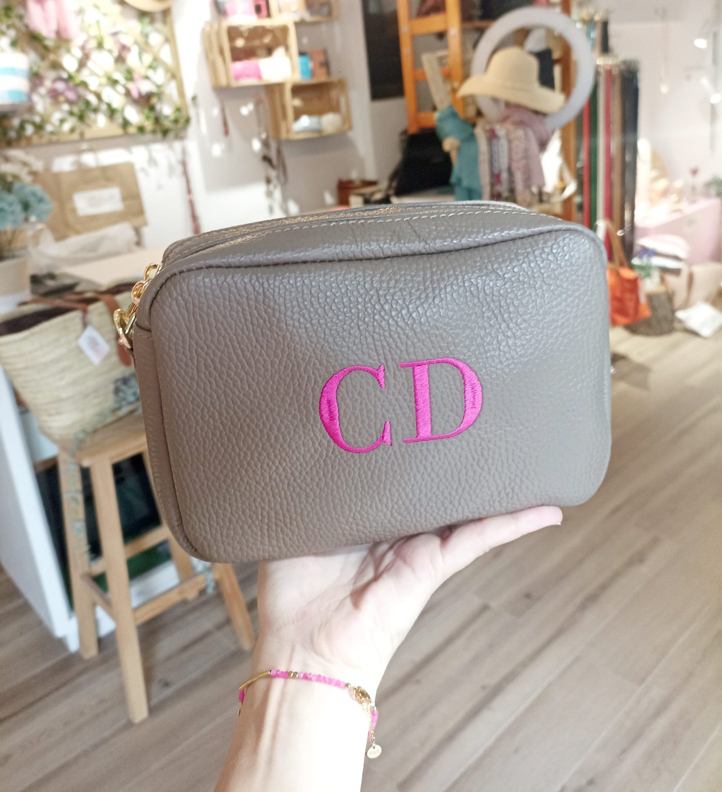 Bolso Lola en piel 1 cremallera | Personalización gratuita