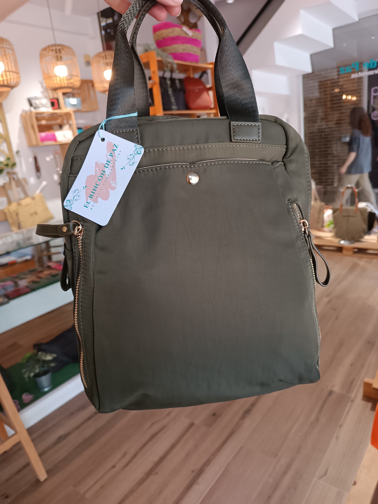 Mochila Ibiza nailon (personalizable)
