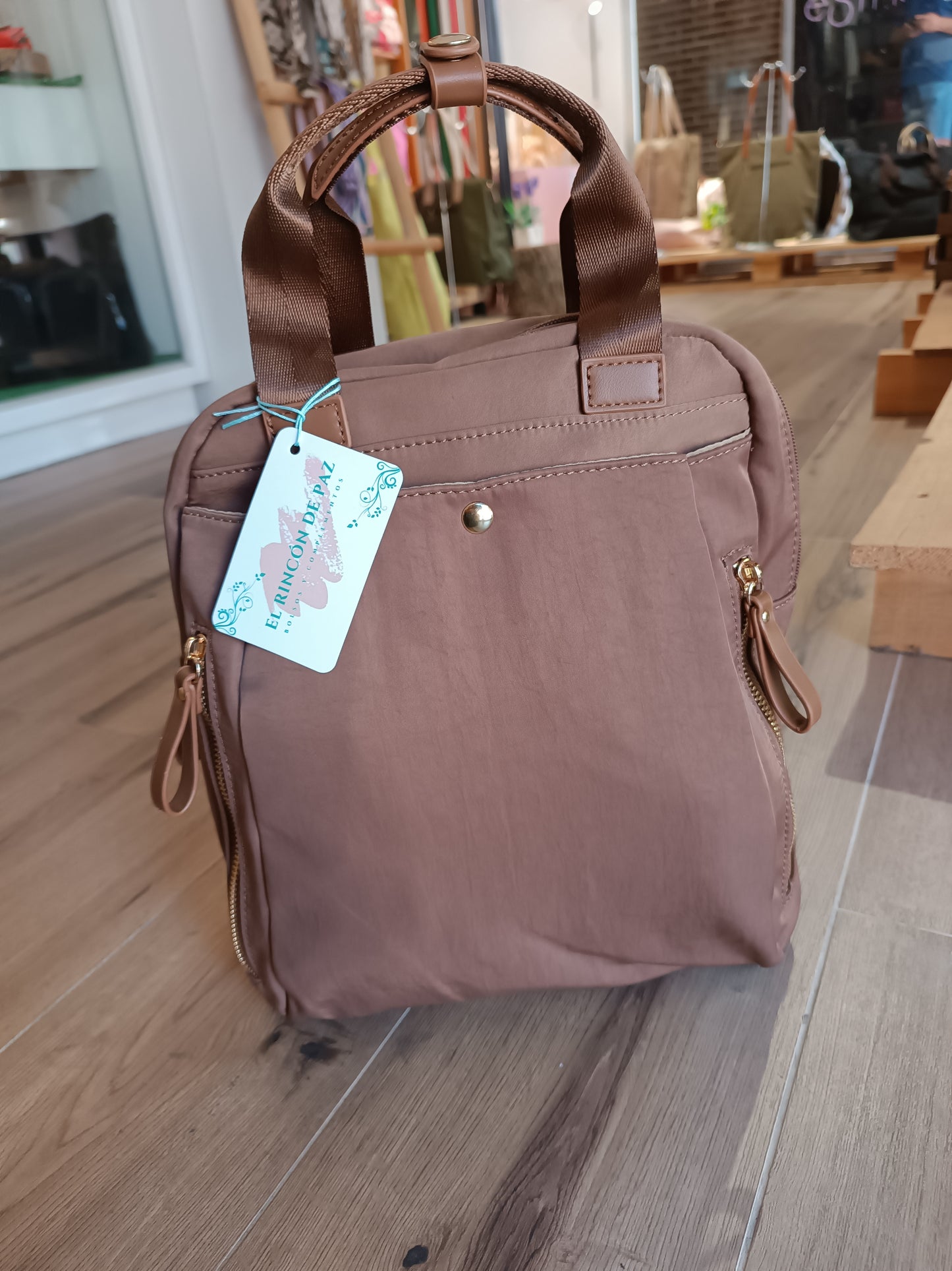 Mochila Ibiza nailon (personalizable)