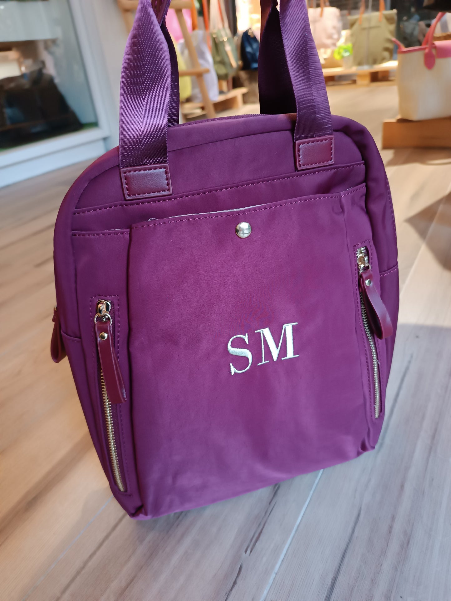 Mochila Ibiza nailon (personalizable)