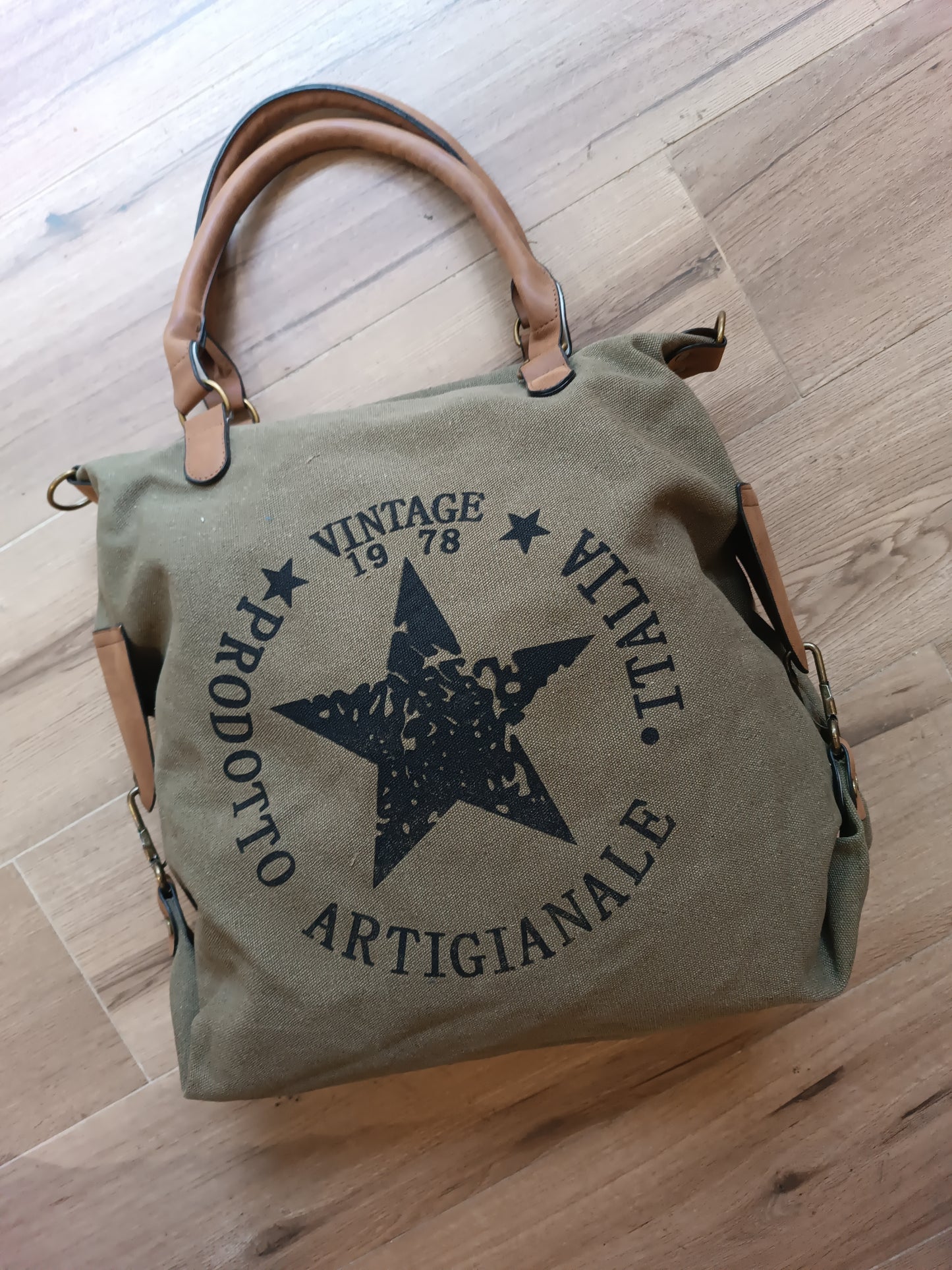 Bolso lona VINTAGE