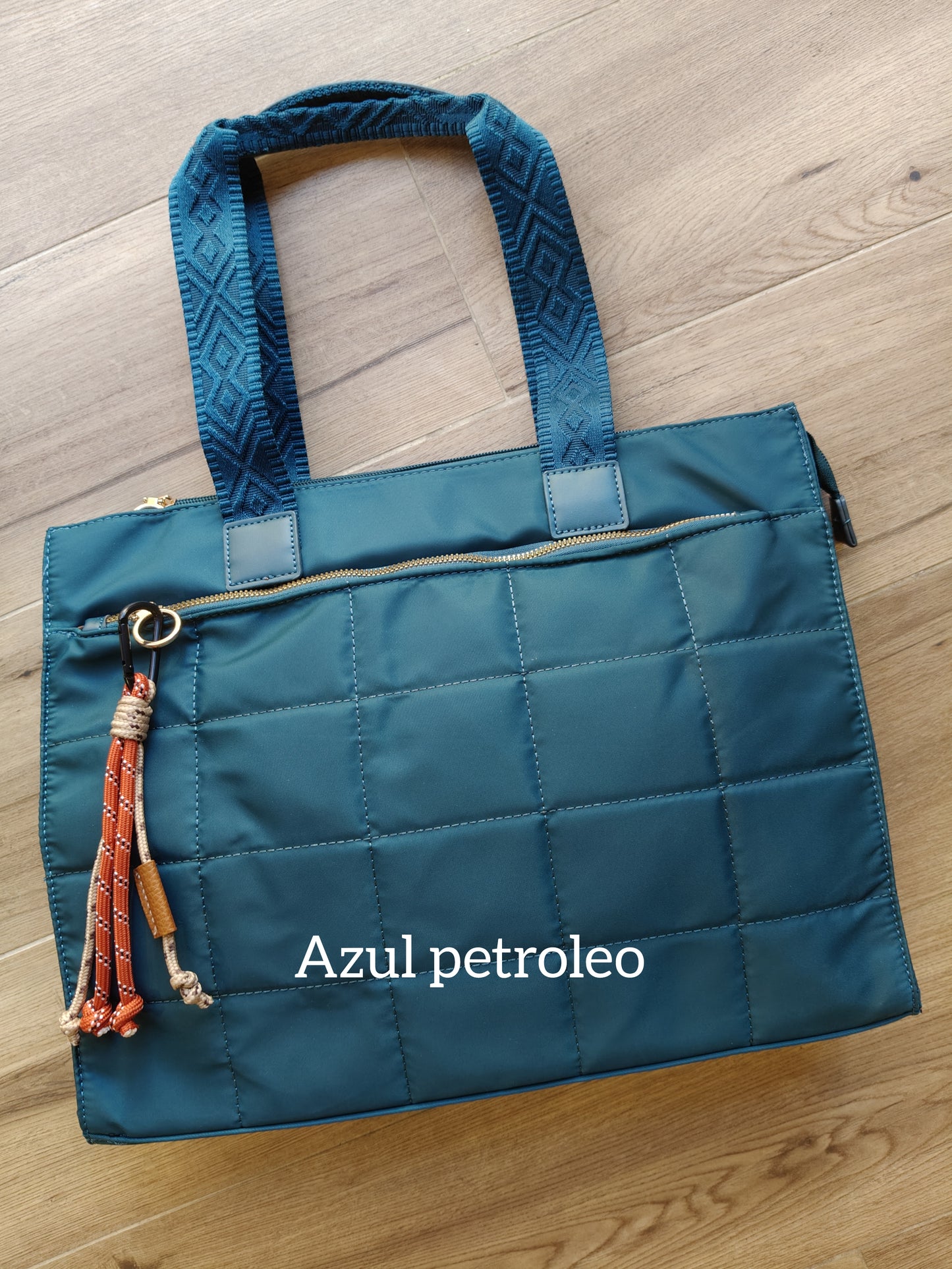 Bolso Pau con asa corta y larga en nailon (PERSONALIZACIÓN GRATUITA)