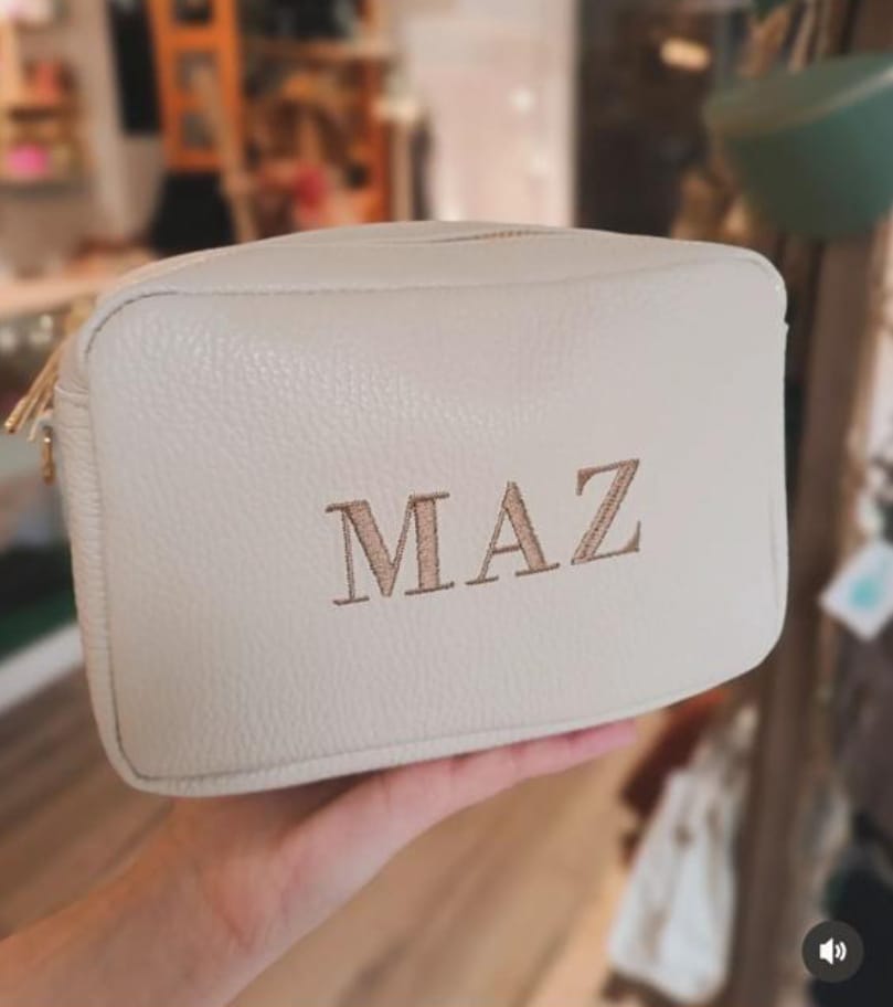 Bolso Nora en piel 2 cremalleras | Personalización gratuita
