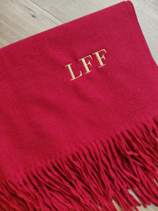 Bufanda Cashmere Unisex | Personalización gratuita