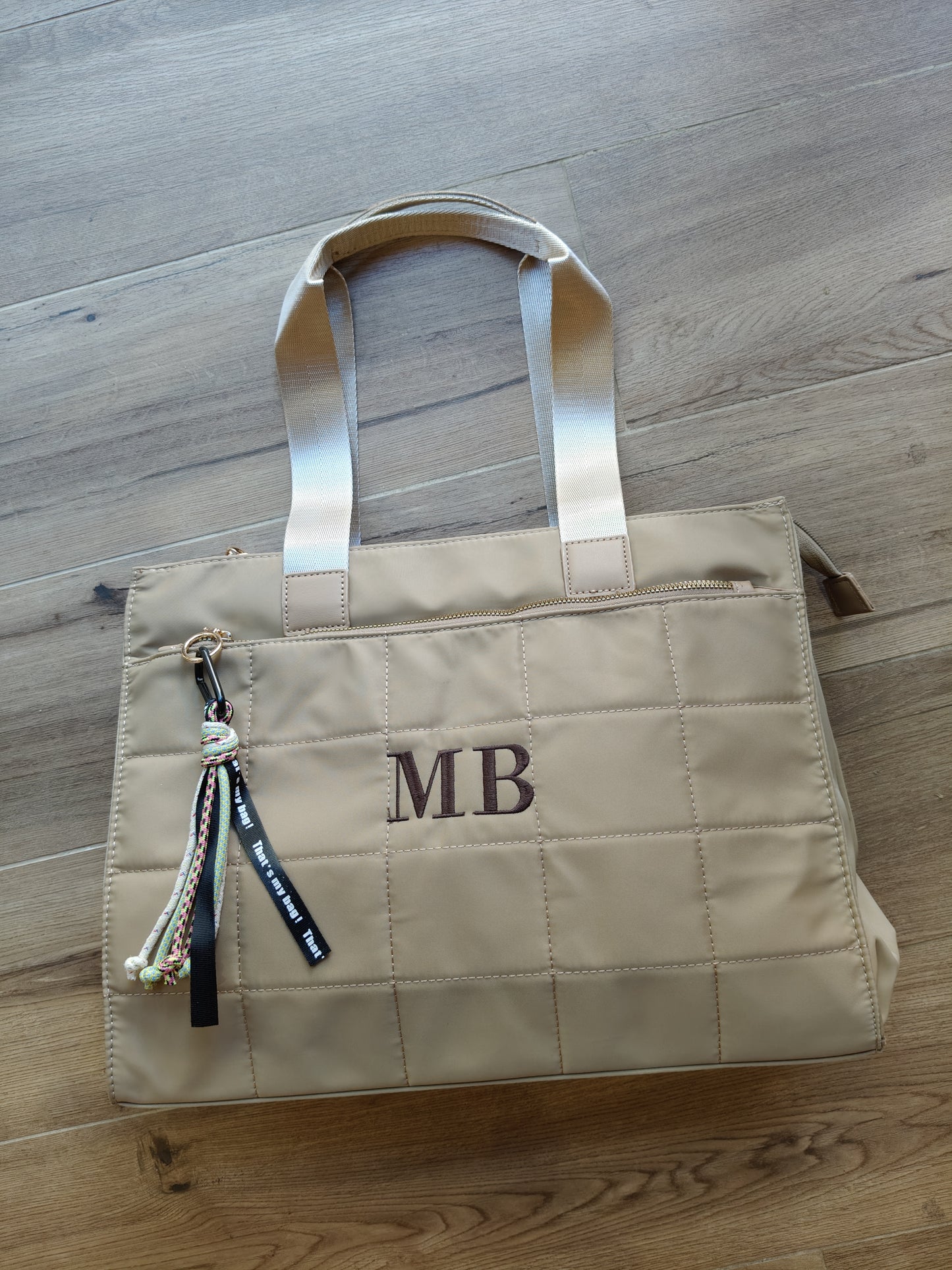 Bolso Pau con asa corta y larga en nailon (PERSONALIZACIÓN GRATUITA)