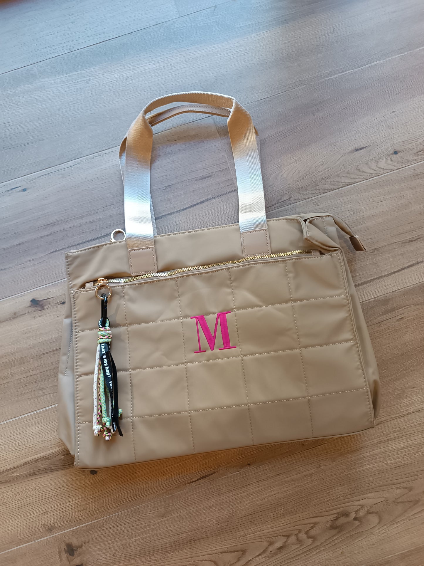 Bolso Pau con asa corta y larga en nailon (PERSONALIZACIÓN GRATUITA)