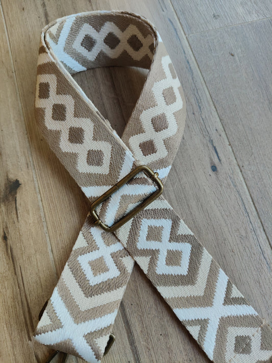 Asa taupe-beige-blanco