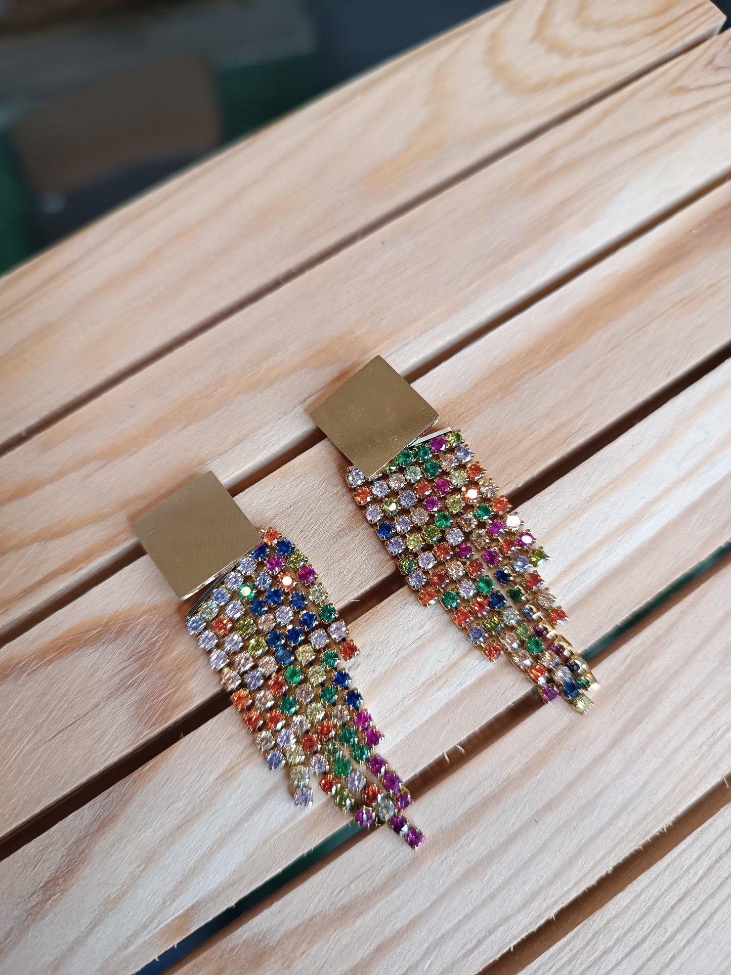 Pendientes Acero Multicolor