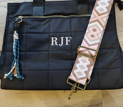 Bolso Pau con asa corta y larga en nailon (PERSONALIZACIÓN GRATUITA)