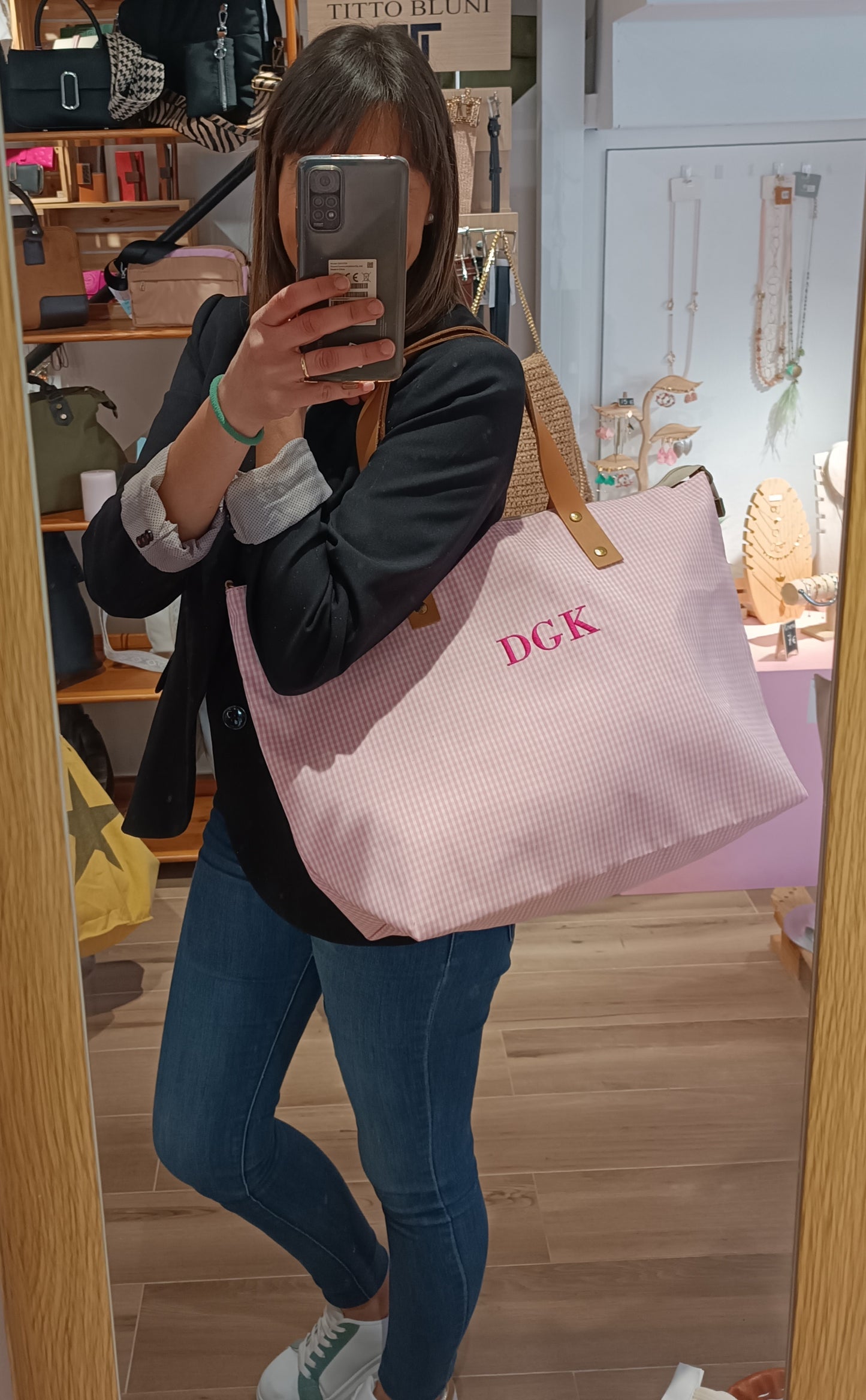 Bolso Vichy (personalizable)