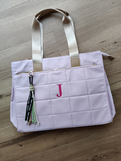 Bolso Pau con asa corta y larga en nailon (PERSONALIZACIÓN GRATUITA)