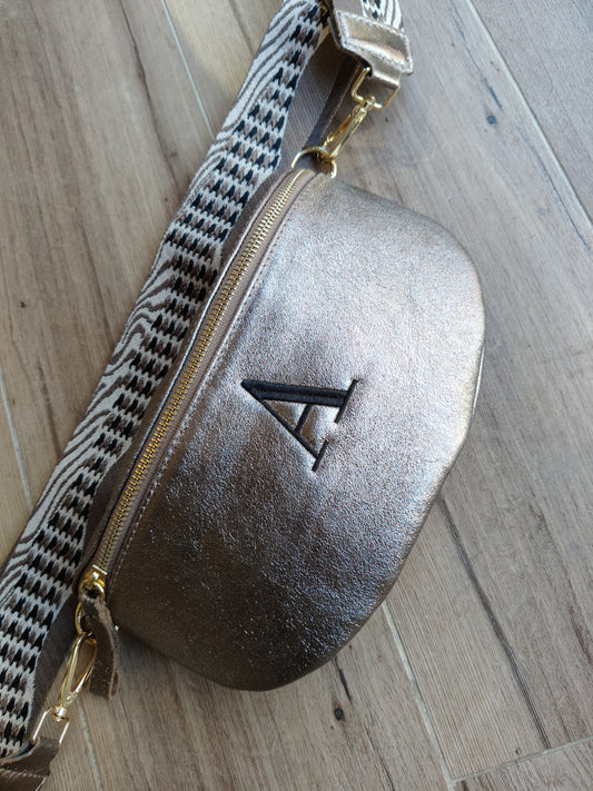 Riñonera/bandolera PIEL (PERSONALIZACIÓN GRATUITA)