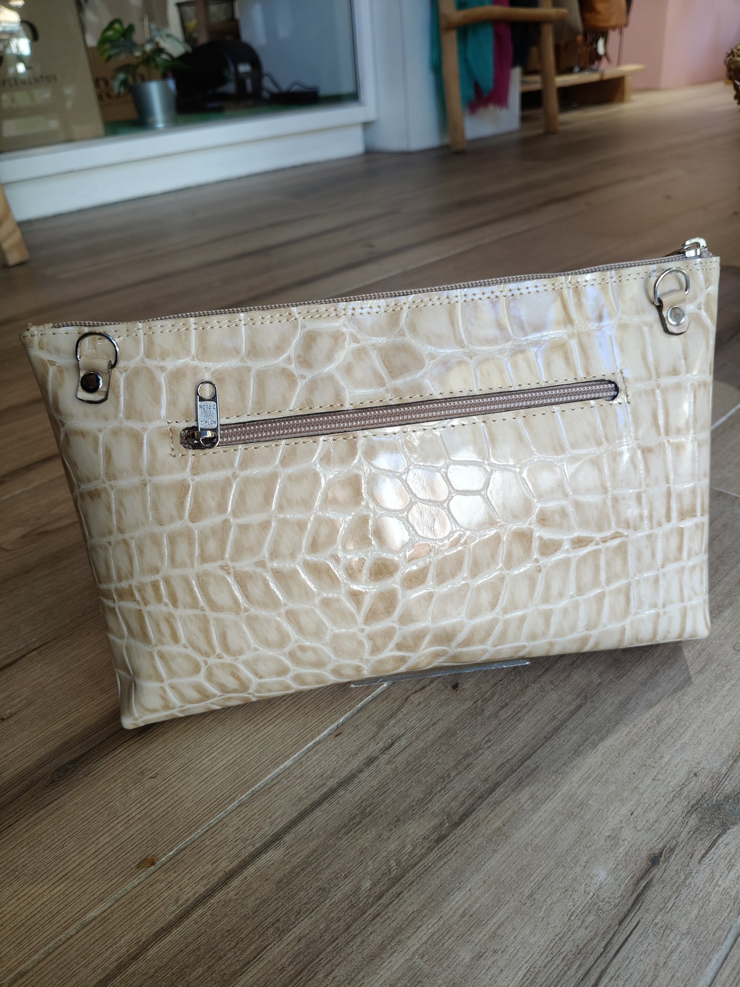 Clutch Artesanal | Coco Nude