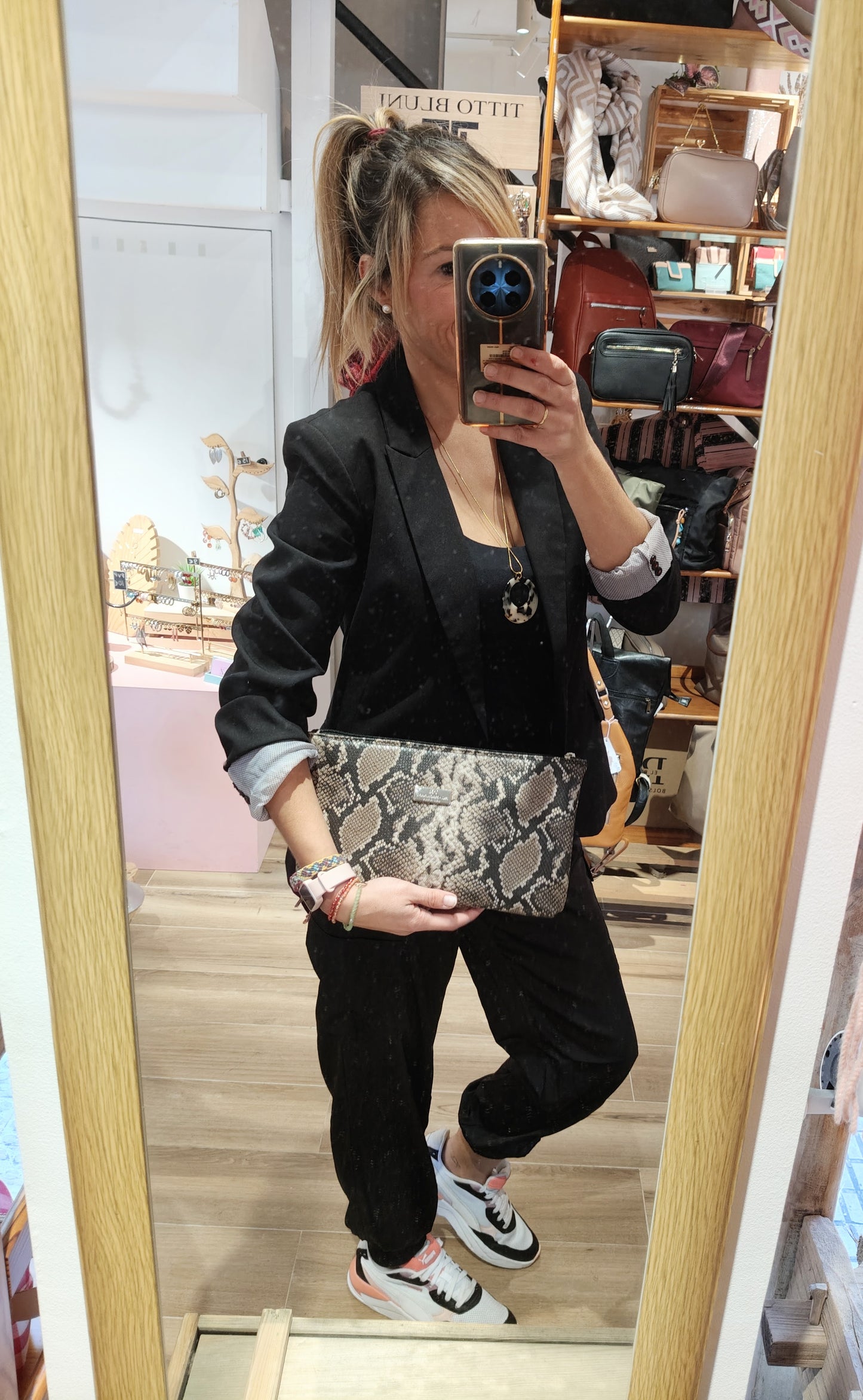 Clutch Artesanal | Coco Print