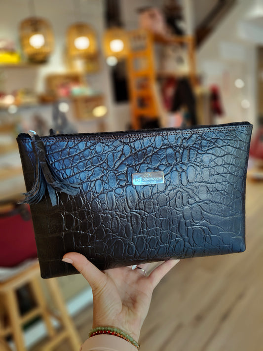 Clutch Artesanal | Black Coco