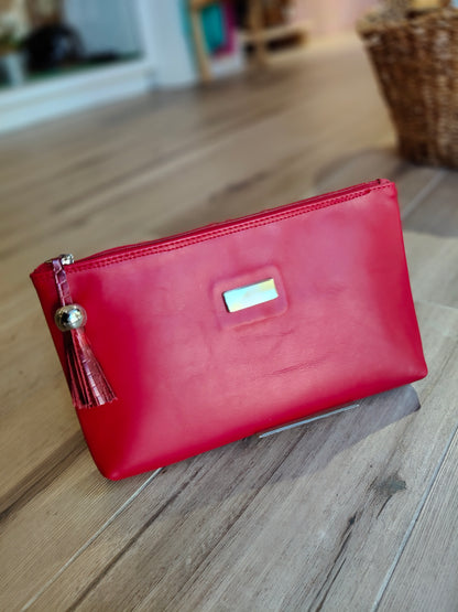 Clutch Artesanal | Red Print