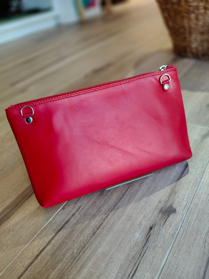 Clutch Artesanal | Red Print
