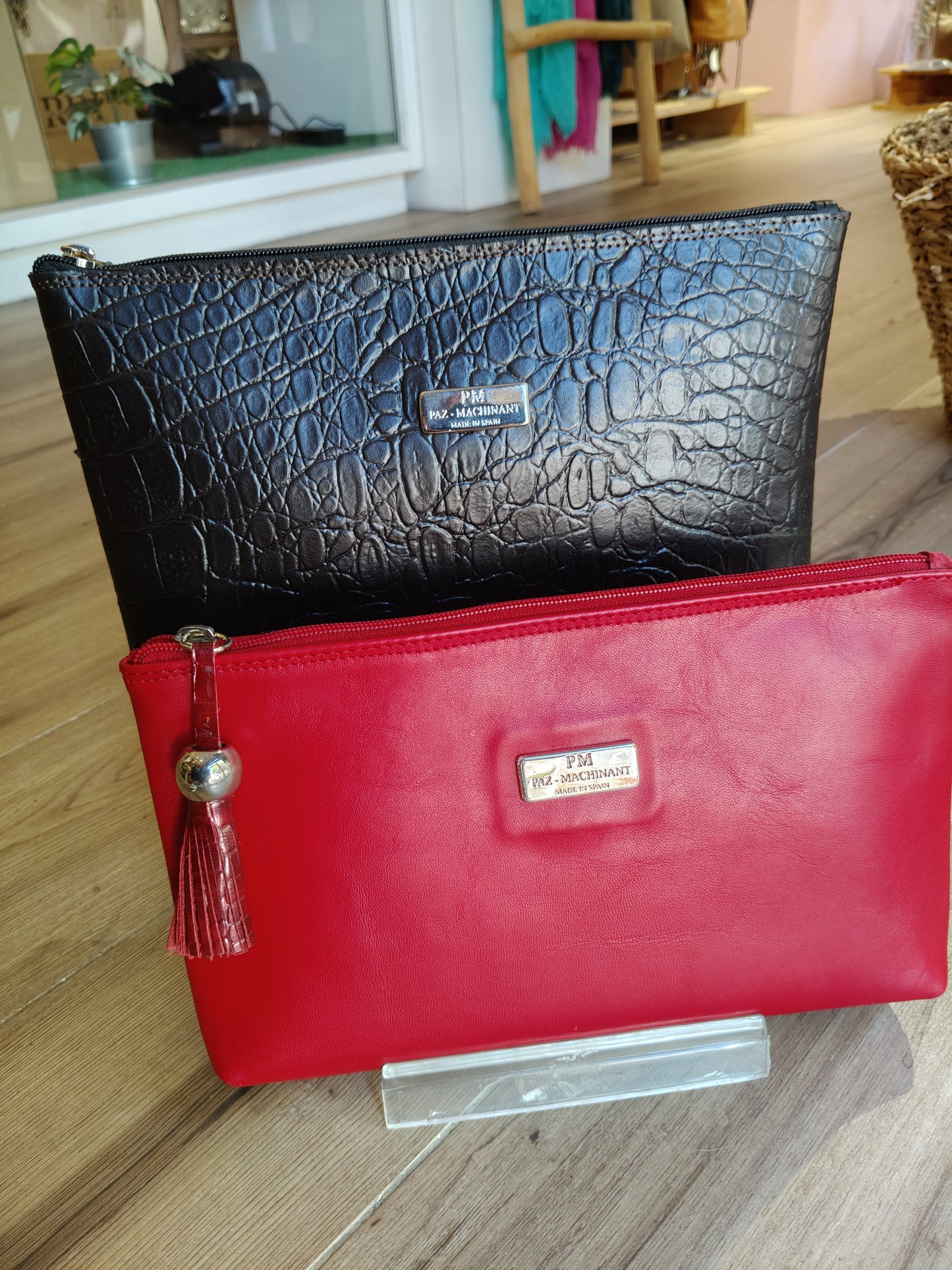 Clutch Artesanal | Red Print