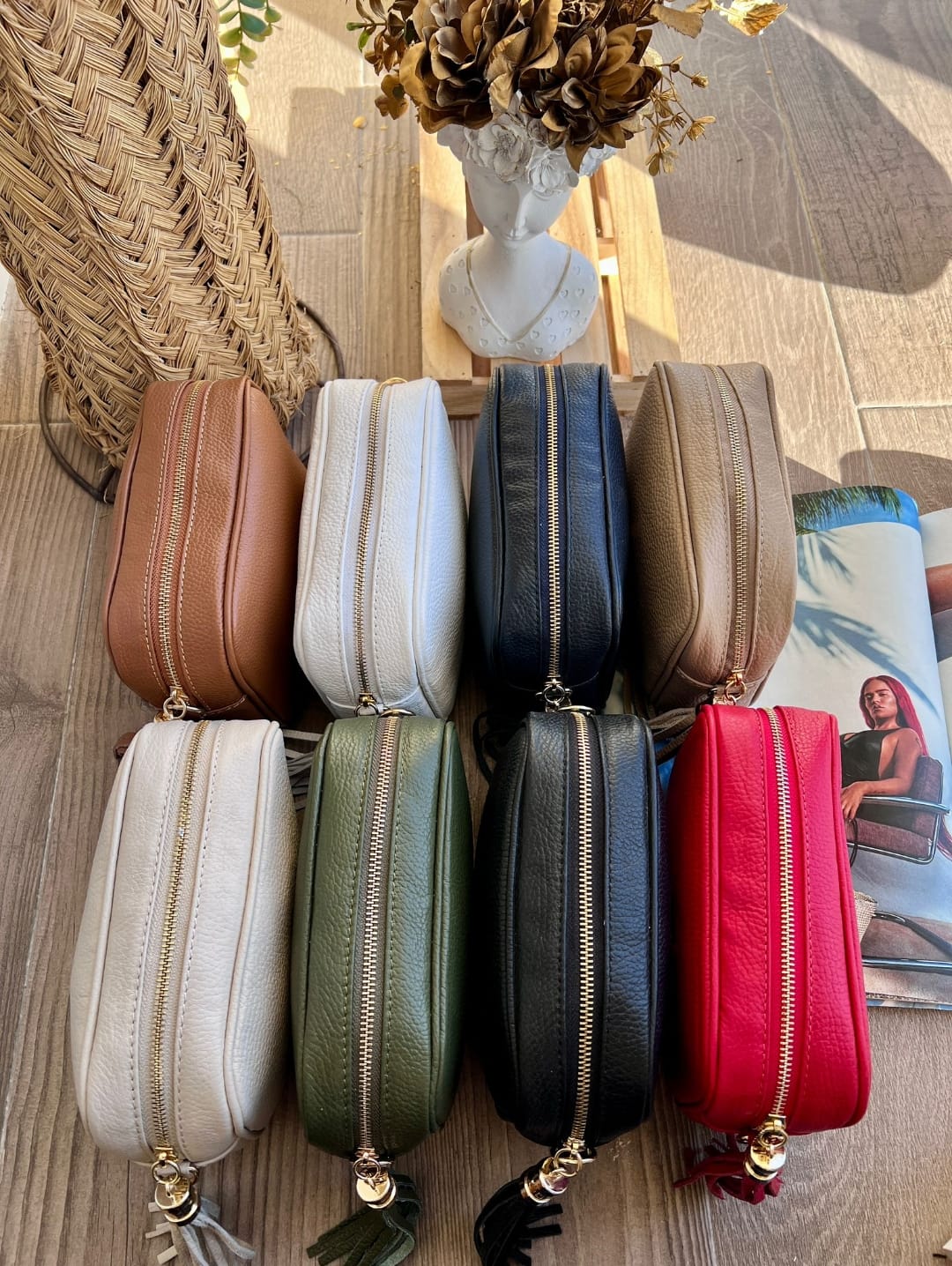 Bolso Lola en piel 1 cremallera (PERSONALIZACIÓN GRATUITA)