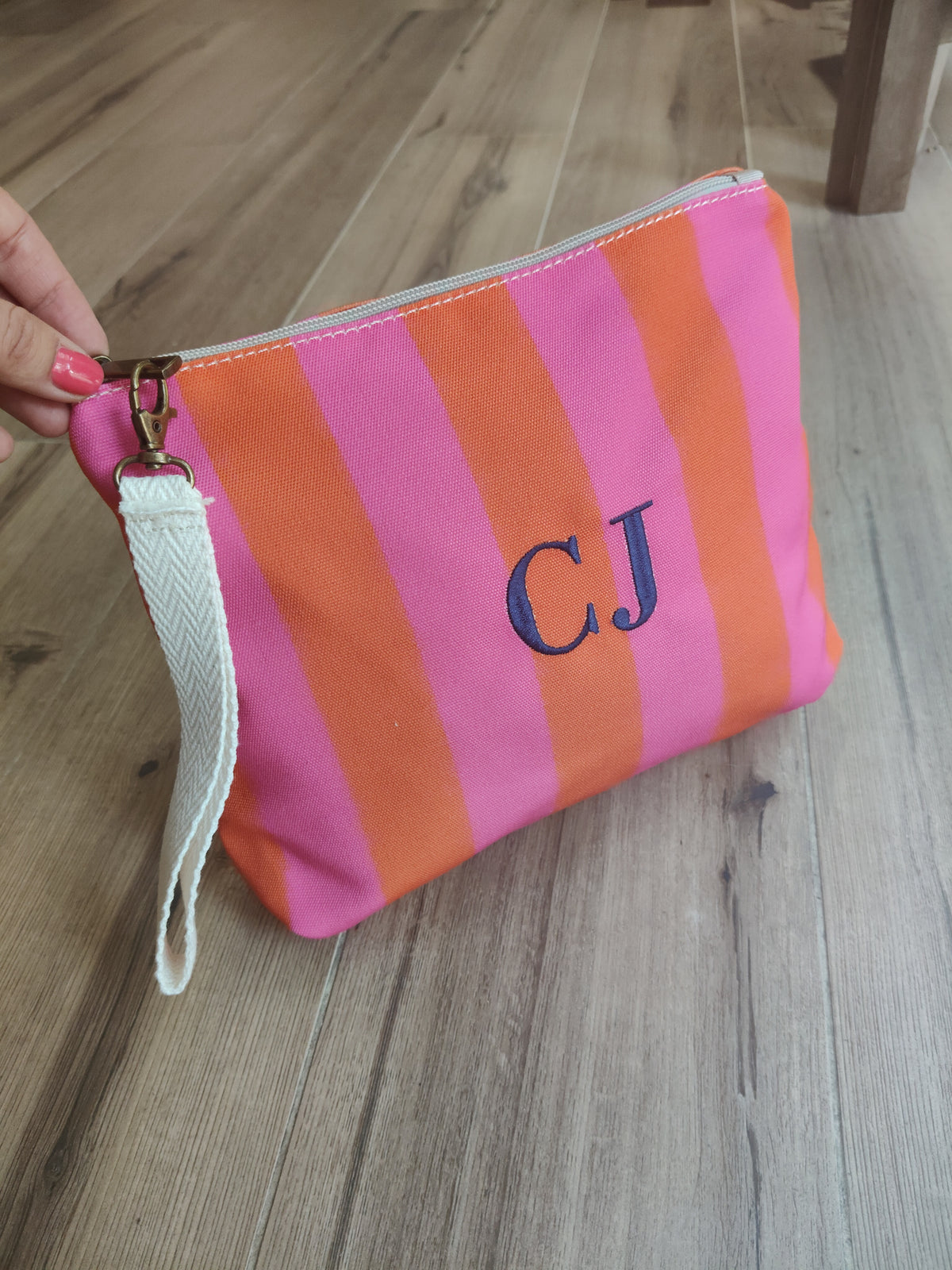 Neceser rayas Caleta | Personalización incluida