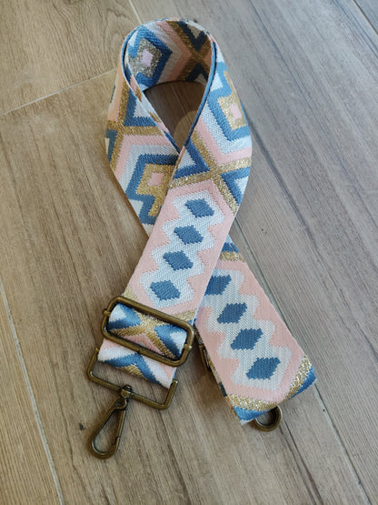 Asa azul marino- rosa