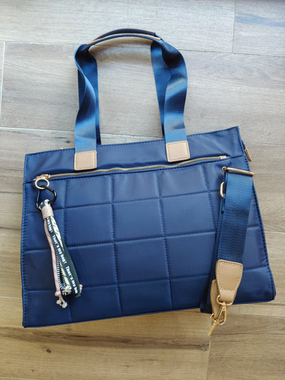 Bolso Pau con asa corta y larga en nailon (PERSONALIZACIÓN GRATUITA)