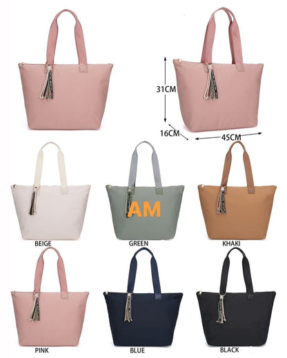 Bolso Lavanda nailon ( personalización gratuita)