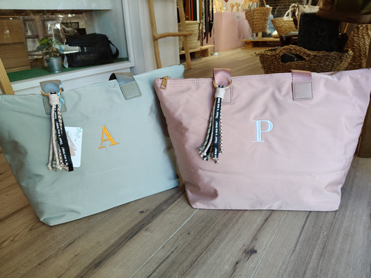 Bolso Lavanda nailon ( personalización gratuita)