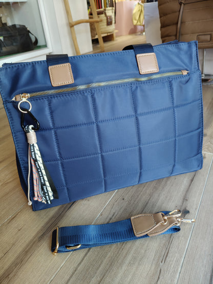 Bolso Pau con asa corta y larga en nailon (PERSONALIZACIÓN GRATUITA)
