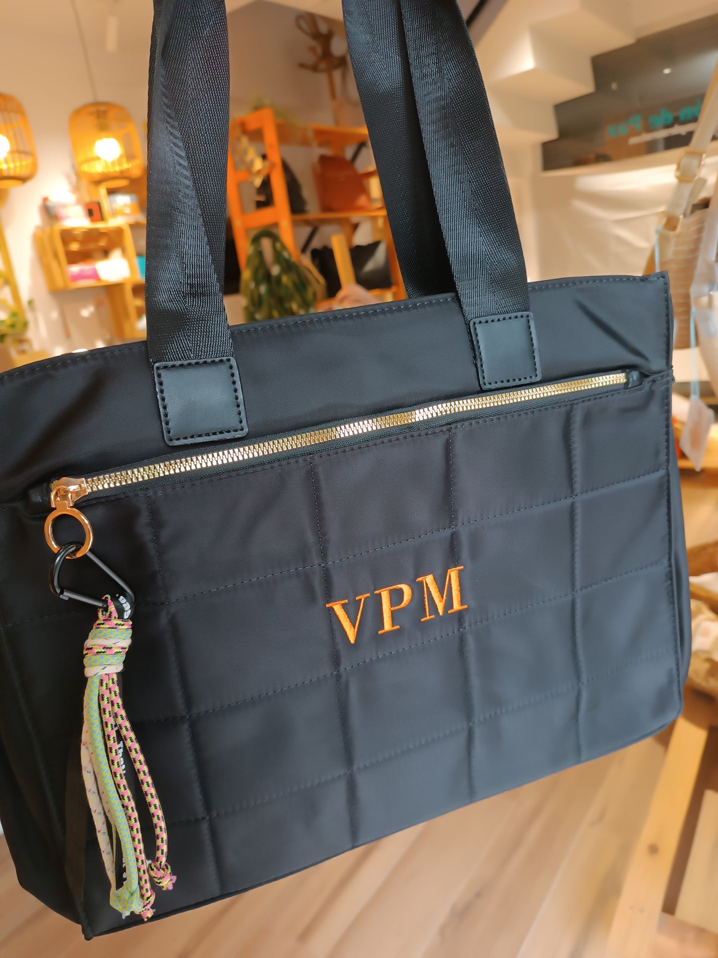 Bolso Pau con asa corta y larga en nailon (PERSONALIZACIÓN GRATUITA)
