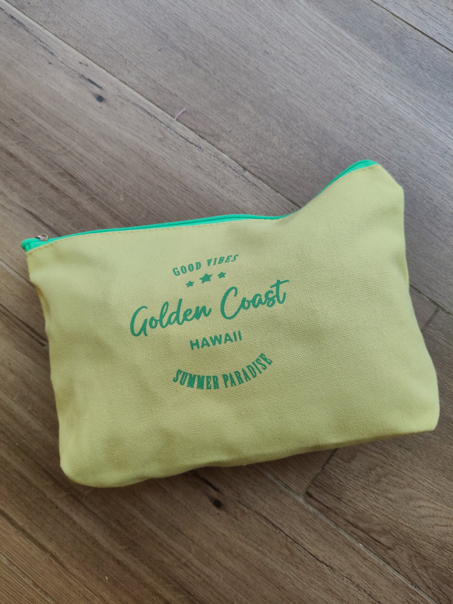 Neceser amarillo verde Golfen Coast