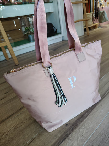 Bolso Lavanda nailon ( personalización gratuita)
