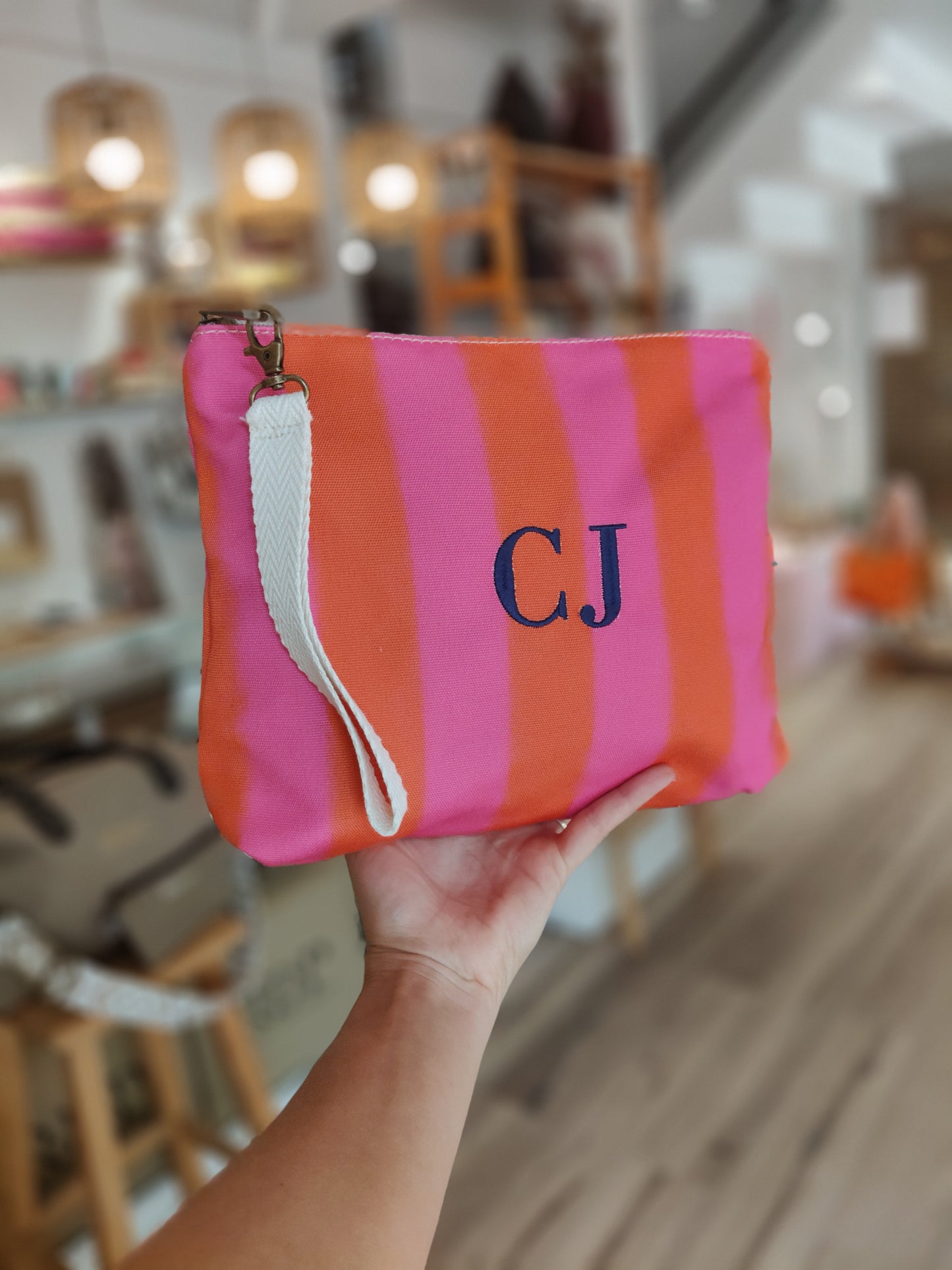 Neceser rayas Caleta | Personalización incluida