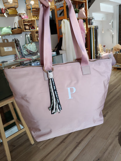 Bolso Lavanda nailon ( personalización gratuita)