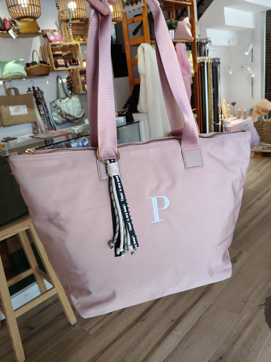 Bolso Lavanda nailon ( personalización gratuita)
