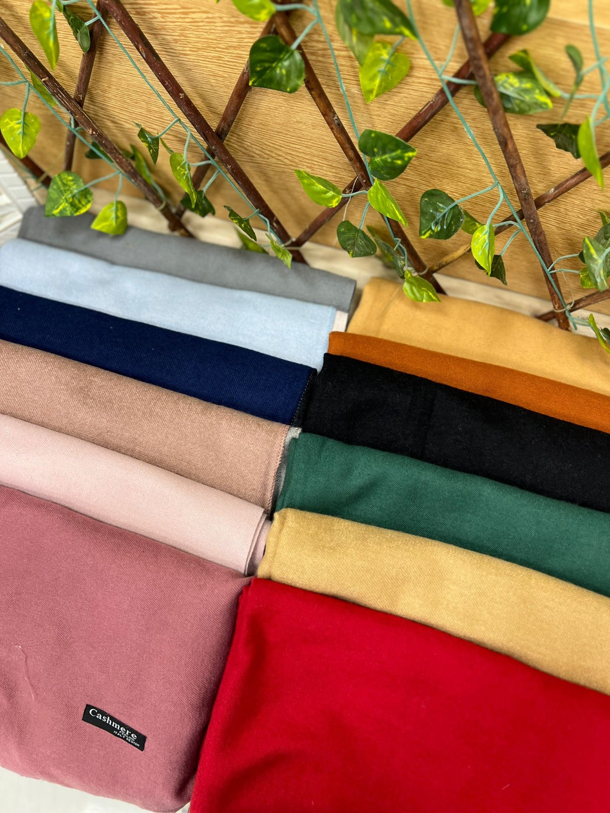 Bufanda Cashmere Unisex  "2 tonos" | Personalización gratuita