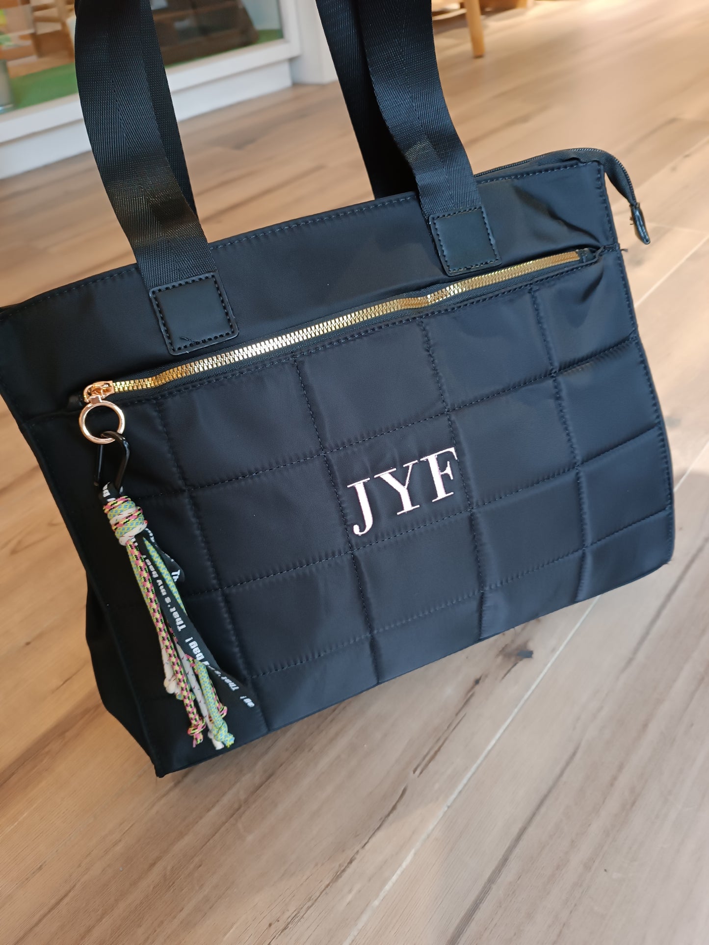 Bolso Pau con asa corta y larga en nailon (PERSONALIZACIÓN GRATUITA)