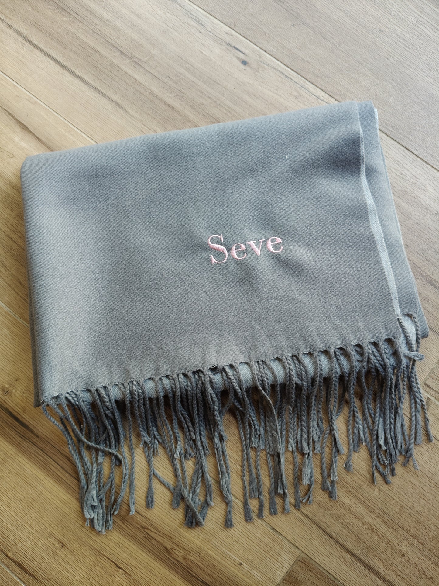 Bufanda Cashmere Unisex  "2 tonos" | Personalización gratuita