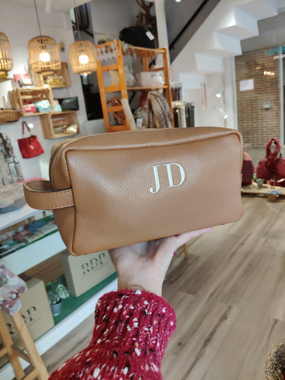 Neceser de mano en piel unisex (PERSONALIZACIÓN GRATUITA)